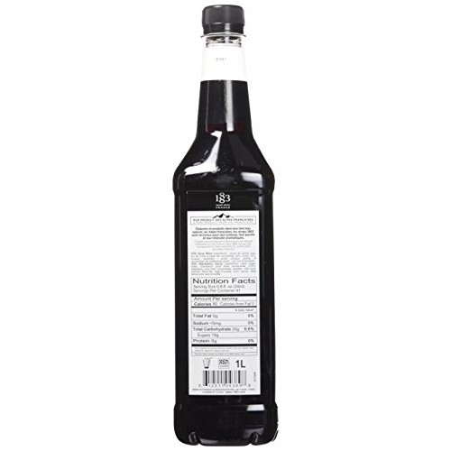 Maison Routin 1883 Blackberry Syrup - Pet Bottle - 1 Liter