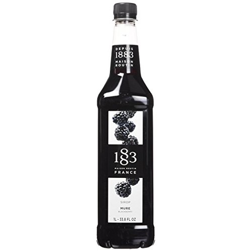 Maison Routin 1883 Blackberry Syrup - Pet Bottle - 1 Liter
