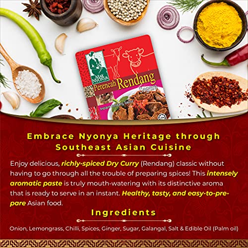 Mak Nyonya Instant Rendang Sauce For Beef/Chicken X6 | Instant C...