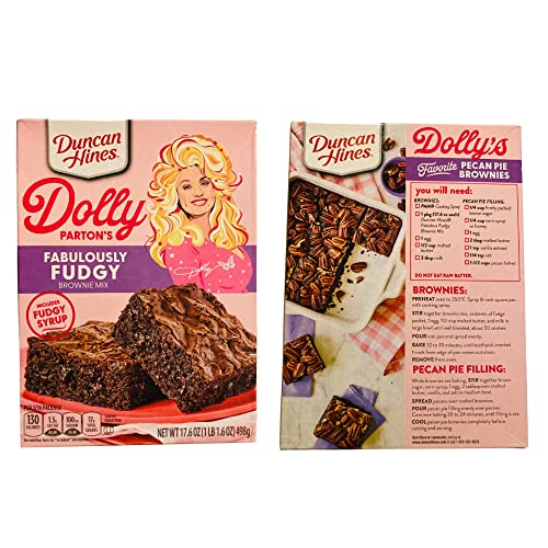 Dolly Parton Brownie Mix Bundle Includes - Includes 2 boxes of...