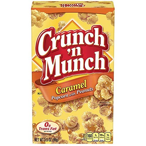 Crunch N Munch, Popcorn With Peanuts, Buttery Toffee And Carame