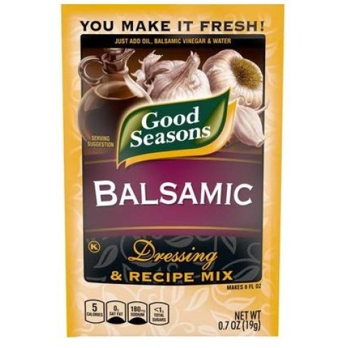 Good Seasons Dressing &Amp; Recipe Mix, Balsamic And Italian, .7 Oun