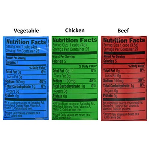 Herb-Ox Bouillon Bundle, Vegetable, Chicken, And Beef Bouillon C