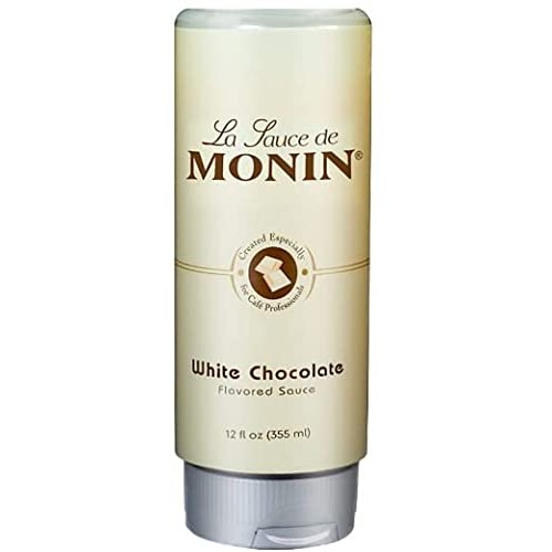 Monin Flavored Sauce, Dark Chocolate, Caramel, and White Chocola...