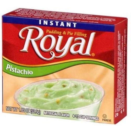 Royal Instant Pudding And Pie Filling Mix, Chocolate, Vanilla, B