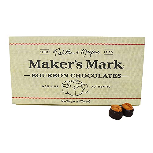 Makers Mark Gourmet Chocolate Bourbon Balls 32 Count Pack Of 1