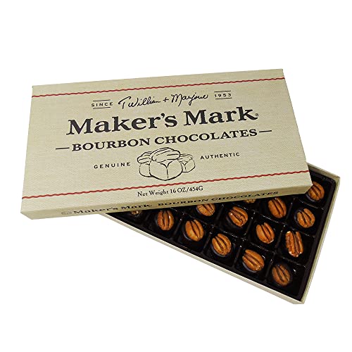 Makers Mark Gourmet Chocolate Bourbon Balls 32 Count Pack Of 1
