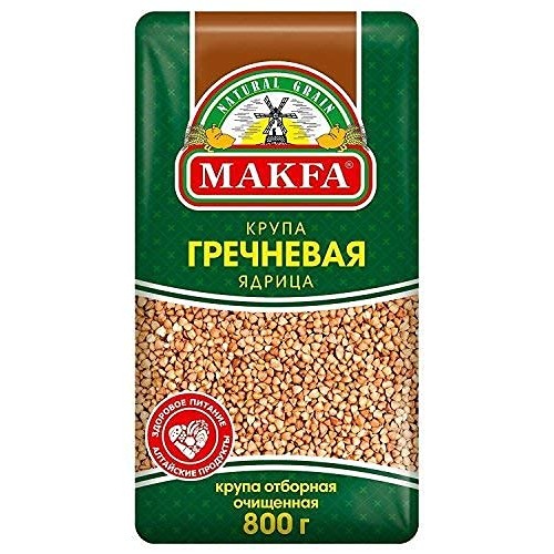 Premium Buckwheat Groats 800g, 28.2 Oz (Pack of 6)