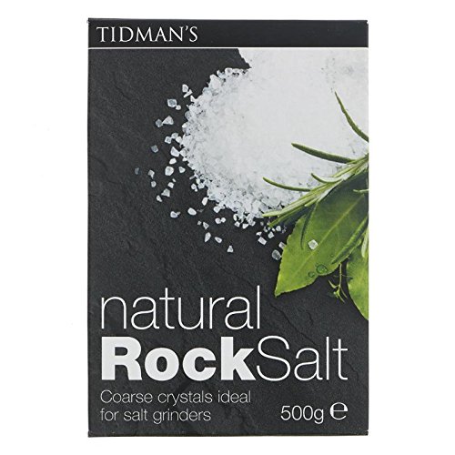 Tidmans Natural Rock Salt 500G - Pack Of 2