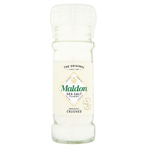 Maldon Salt Company Sea Salt Refillable And Adjustable Grinder,