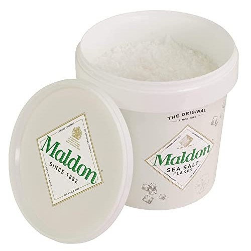 Maldon Salt Company Salt, Sea Salt Flakes, 20 Oz 570 G, Reseal