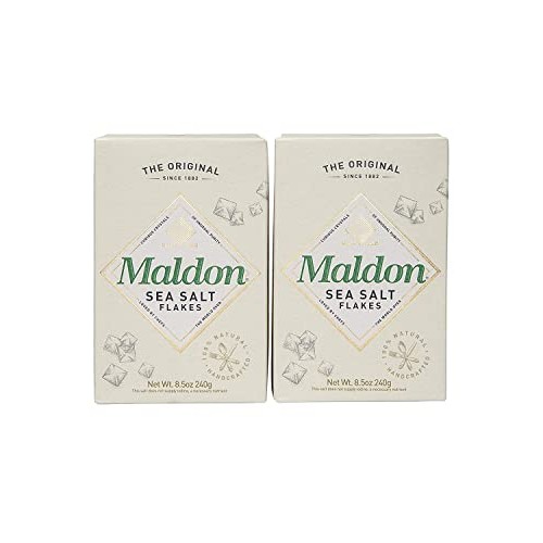 Maldon Sea Salt Flakes, 8.5 Ounce Boxes Pack Of 2