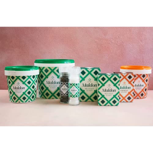 Maldon Salt, Sea Salt Flakes, 8.5 Oz 240 G, Kosher, Natural, H