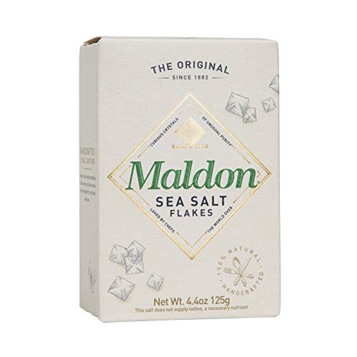 Maldon Salt, Sea Salt Flakes, 8.5 Oz 240 G, Kosher, Natural, H
