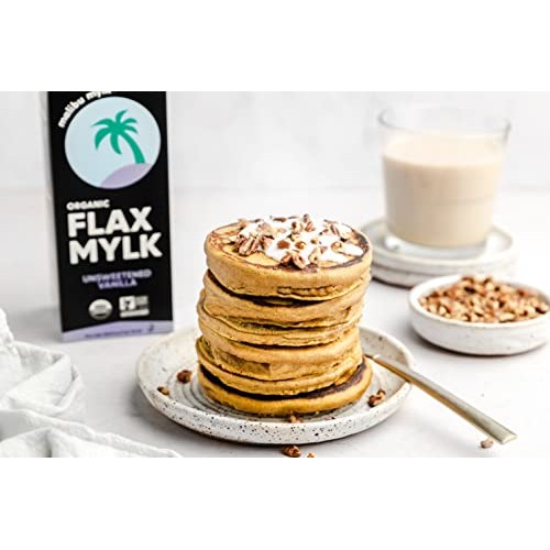 Malibu Mylk Unsweetened Vanilla Organic Flax Milk | Dairy-Free,