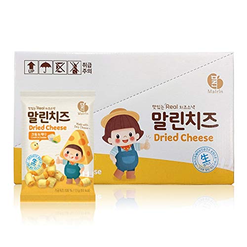 Malrin Dried Cheese Cream &Amp; Cheddar Easy To Eat Snacks For Whole