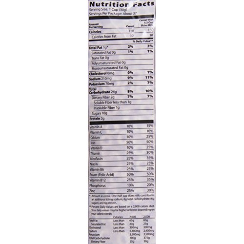 Malt-O-Meal Cereal, Honey Nut Scooters, 39 Oz