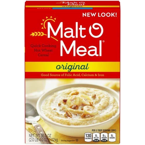 Malt O Meal Hot Wheat Cereal 36 Ounce