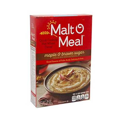 Malt-O-Meal Maple &Amp; Brown Sugar Hot Cereals, 28 Oz. Box Pack Of 3