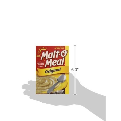 Malt-O-Meal Original Hot Wheat Cereal, 18 Ounce