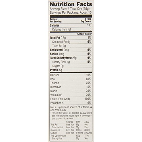 Malt-O-Meal Original Hot Wheat Cereal, 18 Ounce