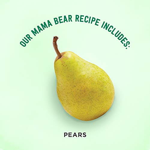 Amazon Brand - Mama Bear Organic Baby Food, Pears, 4 Ounce Tub,