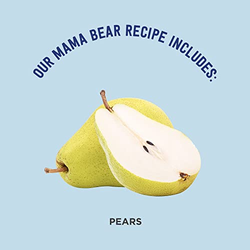 Amazon Brand - Mama Bear Organic Baby Food, Stage 1, Pear, 4 Oun