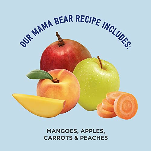Amazon Brand - Mama Bear Organic Baby Food, Stage 2, Mango Apple