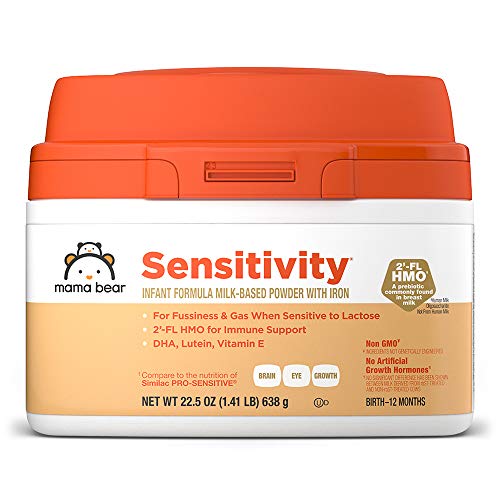 Amazon Brand - Mama Bear Sensitivity Milk-Based Powder Infant Fo