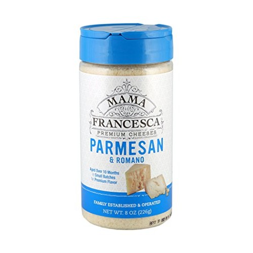 Mama Francesca Premium Parmesan And Romano Cheese, 8 Ounce