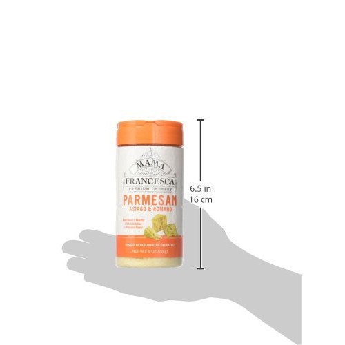 Mama Francesca Terzetto Parmesan, Asiago &Amp; Romano Grated Cheese 8Oz