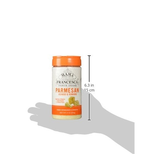 Mama Francesca Parmesan Asiago &Amp; Romano Premium Grated Authentic