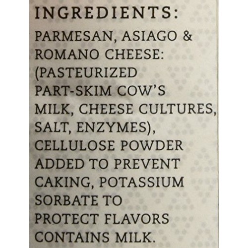 Mama Francesca Parmesan Asiago &Amp; Romano Premium Grated Authentic