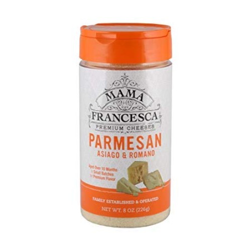 Mama Francesca Parmesan Asiago &Amp; Romano Premium Grated Authentic