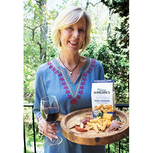 Mama Geraldines Gluten Free Cheddar Cheese Straws - Crunchy Bak