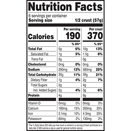 Mama Marys 7 Pizza Crust, Traditional, 12 Ounce