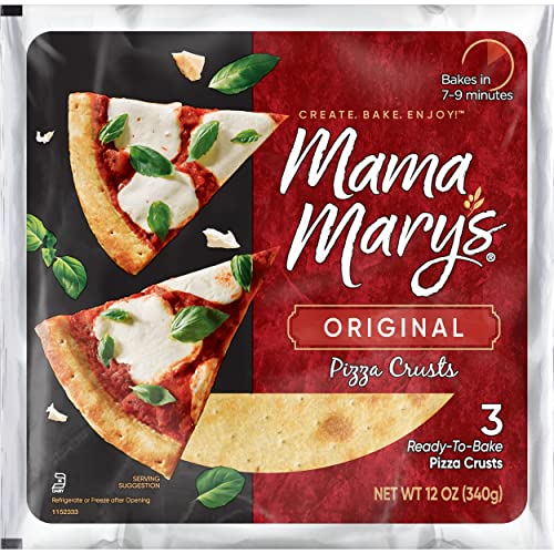 Mama Marys 7 Pizza Crust, Traditional, 12 Ounce