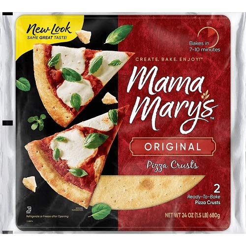 Mama Marys Traditional Pizza Crust, 12 Inch, 24 Oz