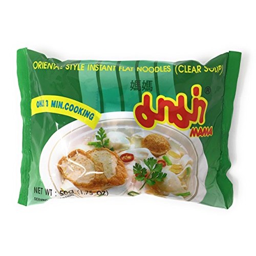 Instant Flat Noodle Soup, 1.75 Oz. Packets Set Of 10 Clear Soup