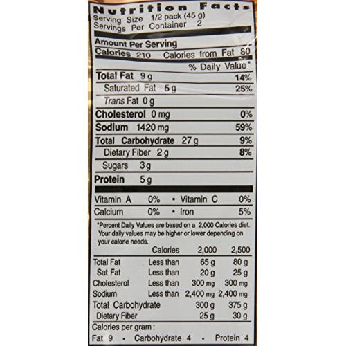 Mama Instant Noodle, Creamy Tom Yum Spicy Flavor, 3.17 Ounce Pa