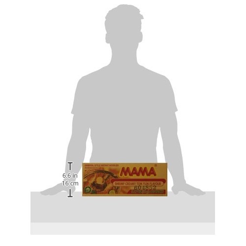 Mama Instant Noodle, Creamy Tom Yum Spicy Flavor, 3.17 Ounce Pa