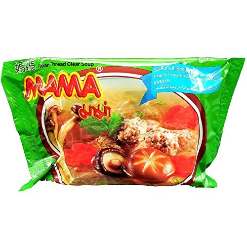 Mama Instant Noodles Bean Thread Clear Vermicelli Soup [30 Units]