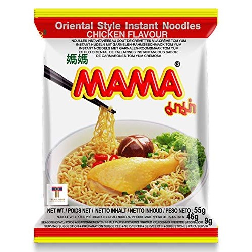 MAMA Noodles CHICKEN Instant Spicy Noodles with Delicious