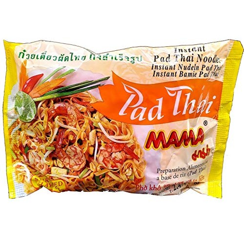 Mama Noodles Ramen Style Instant Pad Thai Noodles And Rice Noodl