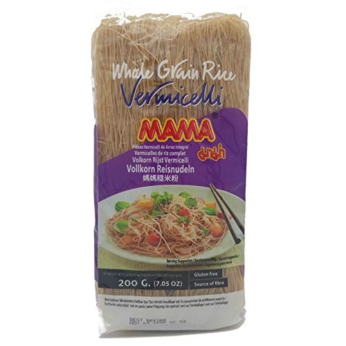 Mama Whole Grain Brown Rice Vermicelli 2 Pack - 200 G 7.05 Oz