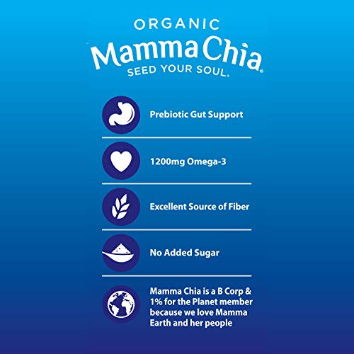 Mamma Chia Organic Prebiotic Squeeze Snack, Blueberry Acai, Pack