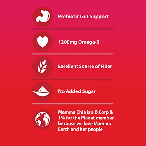 Mamma Chia Organic Prebiotic Squeeze Snack, Strawberry Lemonade,