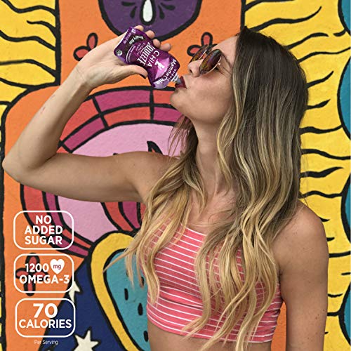 Mamma Chia Squeeze Blackberry Bliss Organic Vitality Pouches,