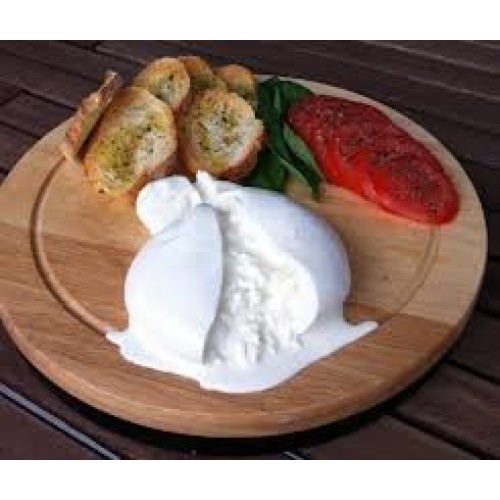 Italian Cow Milk Cheese Burrata - 2 Pieces X 8 Oz - Semi-Soft It