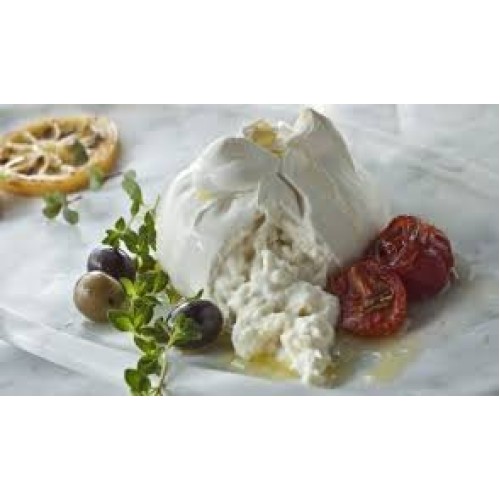 Italian Cow Milk Cheese Burrata - 2 Pieces X 8 Oz - Semi-Soft It